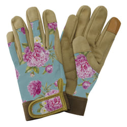 Kent & Stowe Comfort Gardening Gloves Peony Ladies - Medium