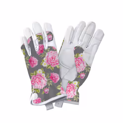 Kent & Stowe Leather Gardening Gloves Peony Ladies - Medium