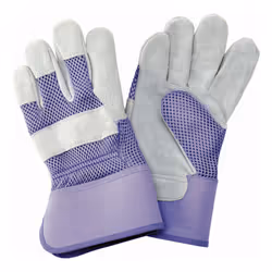 Kent & Stowe Purple Rigger Heavy Duty Gardening Gloves Ladies Medium