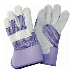 Kent & Stowe Purple Rigger Heavy Duty Gardening Gloves Ladies Medium