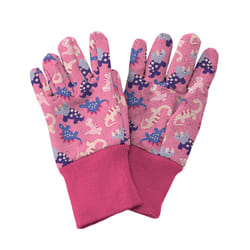 Kent & Stowe Kids Gardening Gloves Dinosaur Children Aged 3-5 - Pink