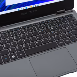 Entity Book 11.6" 2in1 Convertible Targa Laptop Intel® Celeron® Dual-Core N4020 29.5 cm (11.6") Touchscreen HD 4 GB LPDDR4-SDRAM 128 GB eMMC Wi-Fi 5 (802.11ac) Windows 11 Home Grey - Additional view 8