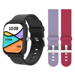 Entity AEROSW-02-BRY/LIL Smartwatch 48.7 mm Black strap silicone
