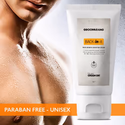 Groomarang Hair Growth Inhibitor Cream Permanent Body Hair Removal