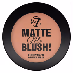 W7 Matte Me Blush Powder Face Makeup Vegan-Friendly 44g Neutral Tan