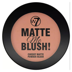 W7 Matte Me Blush Powder Face Makeup Vegan-Friendly 44g Neutral Tan