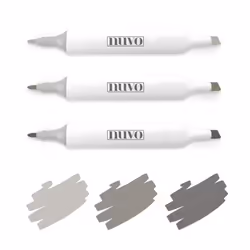 Nuvo - Marker Pen Collection - Pebble Beach - 3 Pack - 330N