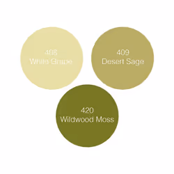 Nuvo - Marker Pen Collection - Organic Greens - 3 Pack - 332N