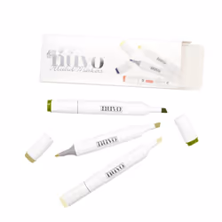 Nuvo - Marker Pen Collection - Organic Greens - 3 Pack - 332N