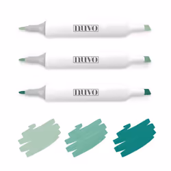 Nuvo - Marker Pen Collection - Emerald Seas - 3 Pack - 334N