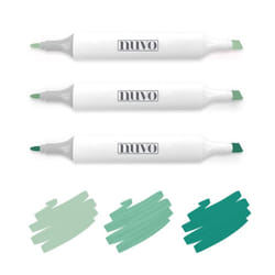 Nuvo - Marker Pen Collection - Emerald Seas - 3 Pack - 334N