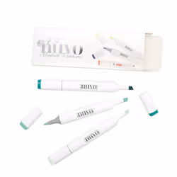 Nuvo - Marker Pen Collection - Emerald Seas - 3 Pack - 334N
