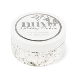 Nuvo - Gilding Flakes - Silver Bullion (200ml) - 851n