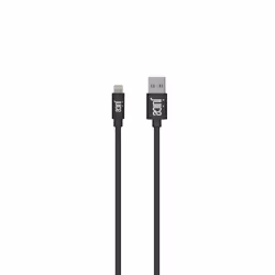 Juice JUI-CABLE-LIGHT-3M-RND-BLK, 3 m, Lightning, USB A, Male, Male, Black