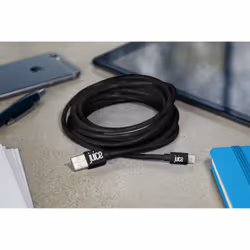 Juice JUI-CABLE-LIGHT-3M-RND-BLK lightning cable Black