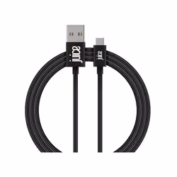 Juice JUI-CABLE-TYPEC-1M-RND-BLK, 1 m, USB A, USB C, USB 3.2 Gen 1 (3.1 Gen 1), Black