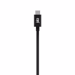 Juice JUI-CABLE-TYPEC-TYPEC-1M-RND-BLK USB cable USB 3.2 Gen 1 (3.1 Gen 1) 2 m USB A USB C Black