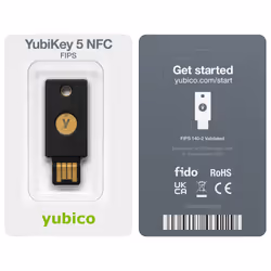 Yubico NIST Validated USB-A NFC YubiKey 5 FIPS Security Key - Additional view 6