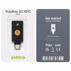 Yubico YubiKey 5C NFC FIPS, NIST Validated Security Key, USB-C - Additional view 6