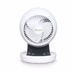 Meaco 5060409602804, Household blade fan, White, Table, 50 dB, 360 m³/h, 38°