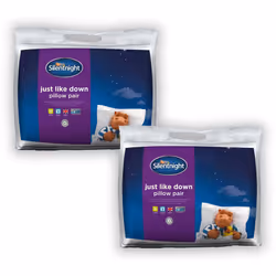 Silentnight Just Like Down Pillow - 4 Pack