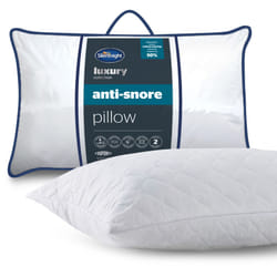 Silentnight Luxury Anti Snore 2 Pack Pillows Support Snoring Aid