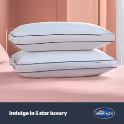 Silentnight Hotel Collection Box Pillow - 2 Pack