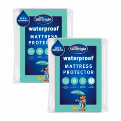 Silentnight Waterproof Mattress Protector - Bundles - Single, 2 Pack