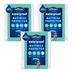 Silentnight Waterproof Mattress Protector - Bundles - Single, 3 Pack