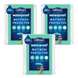 Silentnight Waterproof Mattress Protector - Bundles - Small Double, 3 Pack