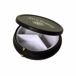 Jack Daniel's round black pill box