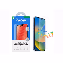 BLUE LIGHT SHIELD FOR IPHONESWhat’s that all about?Blue light is a segment of the visible light spectrum responsible for keep ...