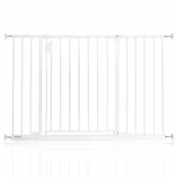 Safetots Extra Wide Hallway Baby Gate - White, 109.4cm - 115.4cm