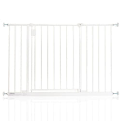 Safetots Extra Wide Hallway Baby Gate - White, 109.4cm - 115.4cm