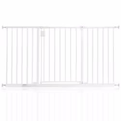 Safetots Extra Wide Hallway Baby Gate - White, 134.2cm - 140.2cm
