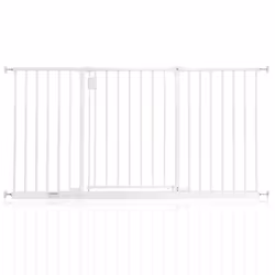 Safetots Extra Wide Hallway Baby Gate - White, 140.4cm - 146.4cm