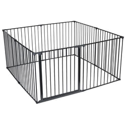 Safetots Multi Panel Play Den - Black, 144 x 144cm