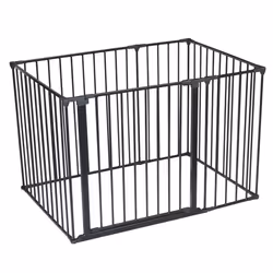 Safetots Multi Panel Play Den - Black, 72 x 105cm