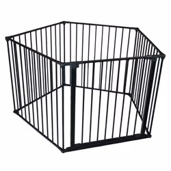 Safetots Multi Panel Play Den - Black, Pentagon