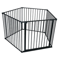 Safetots Multi Panel Play Den - Black, Pentagon