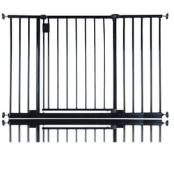 Safetots Extra Wide Hallway Baby Gate - Black, 109.4cm - 115.4cm