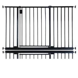 Safetots Extra Wide Hallway Baby Gate - Black, 115.6cm - 121.6cm