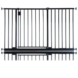 Safetots Extra Wide Hallway Baby Gate - Black, 121.8cm - 127.8cm