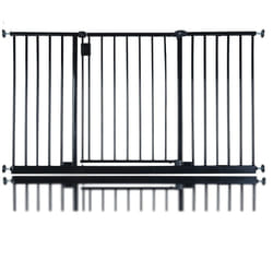 Safetots Extra Wide Hallway Baby Gate - Black, 134.2cm - 140.2cm