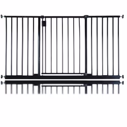 Safetots Extra Wide Hallway Baby Gate - Black, 140.4cm - 146.4cm
