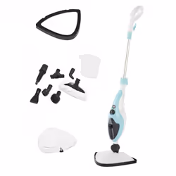 Blue 10 in 1 1500W Hot Steam Mop Cleaner and Hand Steamer