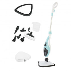 Blue 10 in 1 1500W Hot Steam Mop Cleaner and Hand Steamer