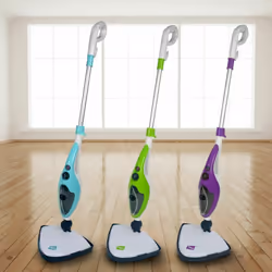 Blue 10 in 1 1500W Hot Steam Mop Cleaner and Hand Steamer