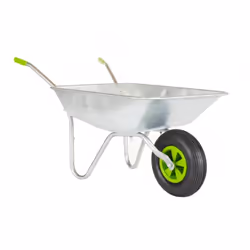 65l Wheelbarrow With Galvanised Pneumatic Tyre
