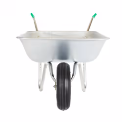 65l Wheelbarrow With Galvanised Pneumatic Tyre